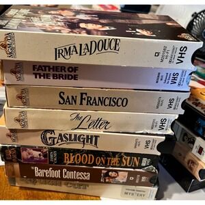 IRMA LA DOUCE Father Of The Bride Gaslight San Francisco Classic Film 8 VHS Lot